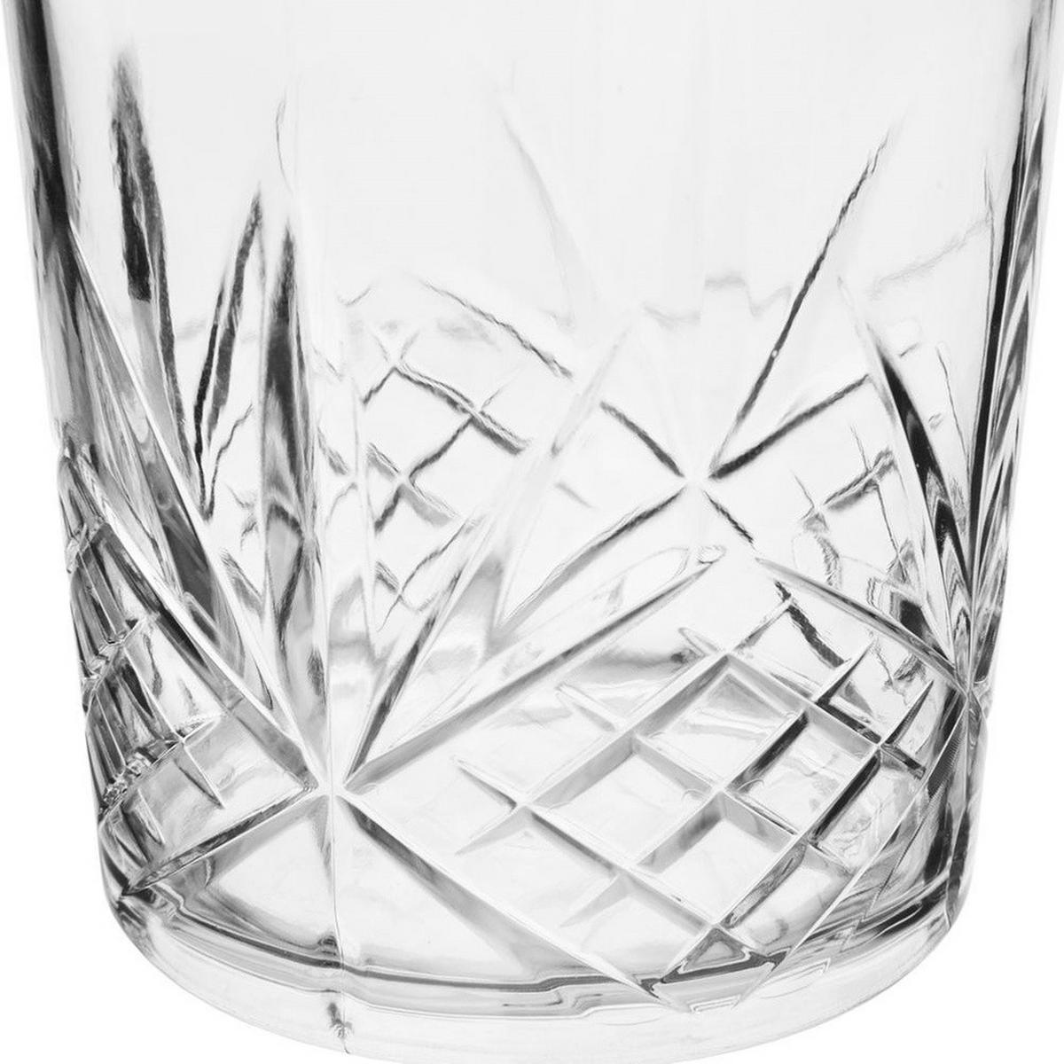 ACRYLGLAS Charisma geprägt transparent - Transparent, Kunststoff (0.35L) - Orion 