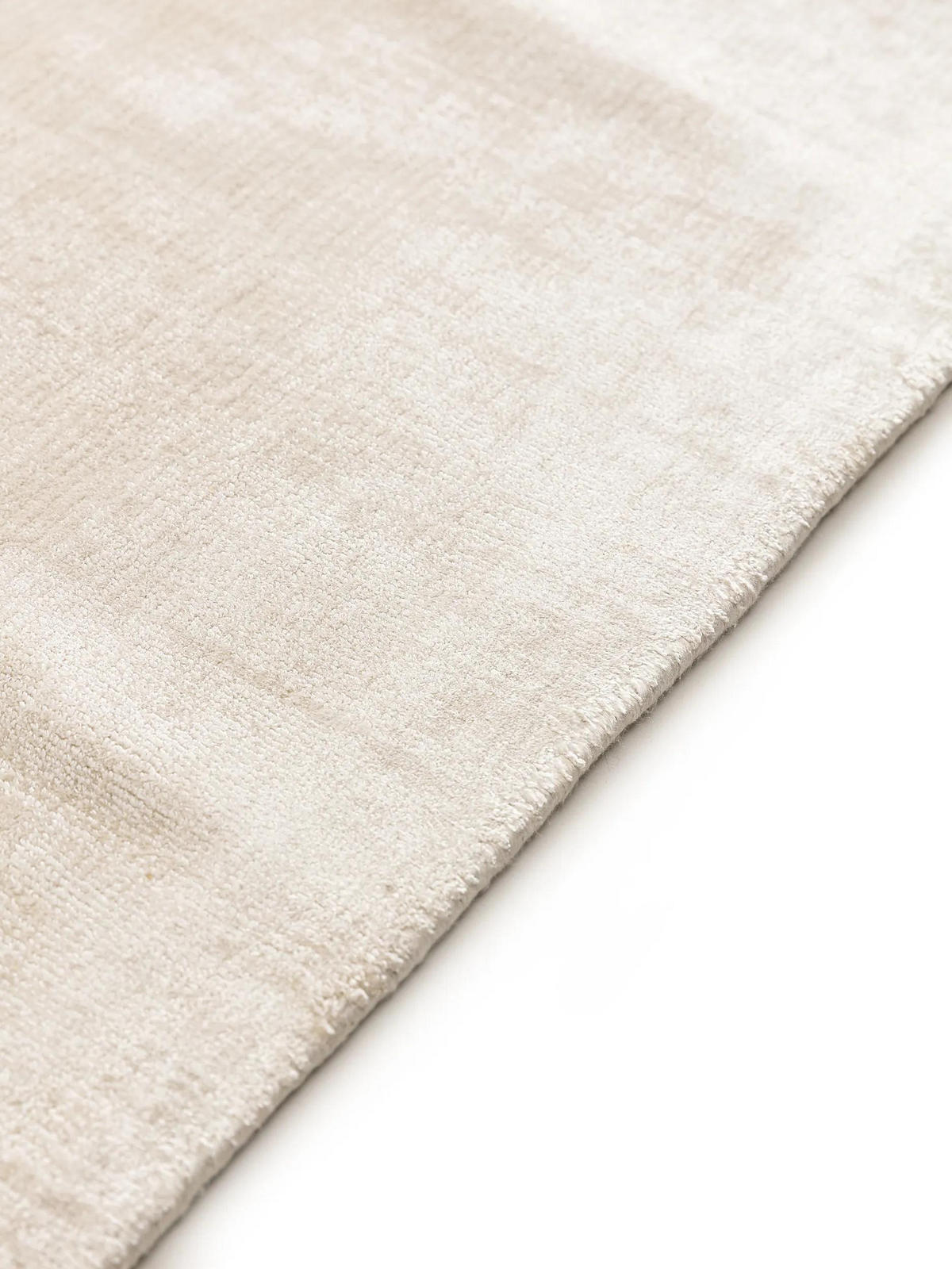 VISKOSETEPPICH Nova Cream 300x400 cm - Creme, Textil (300/400cm) - benuta Pure