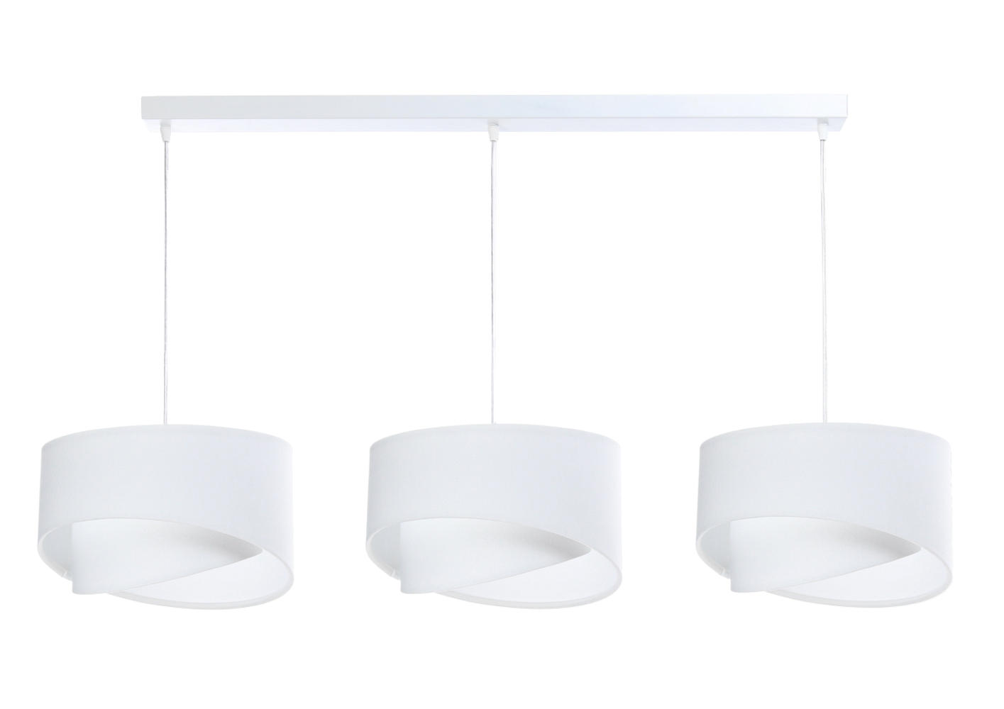 HÄNGELEUCHTE Weiß 30/18 cm - Weiß, Kunststoff (30/0.3/18cm) - ONZENO