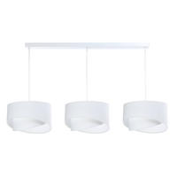 HÄNGELEUCHTE Weiß 30/18 cm - Weiß, Kunststoff (30/0.3/18cm) - ONZENO
