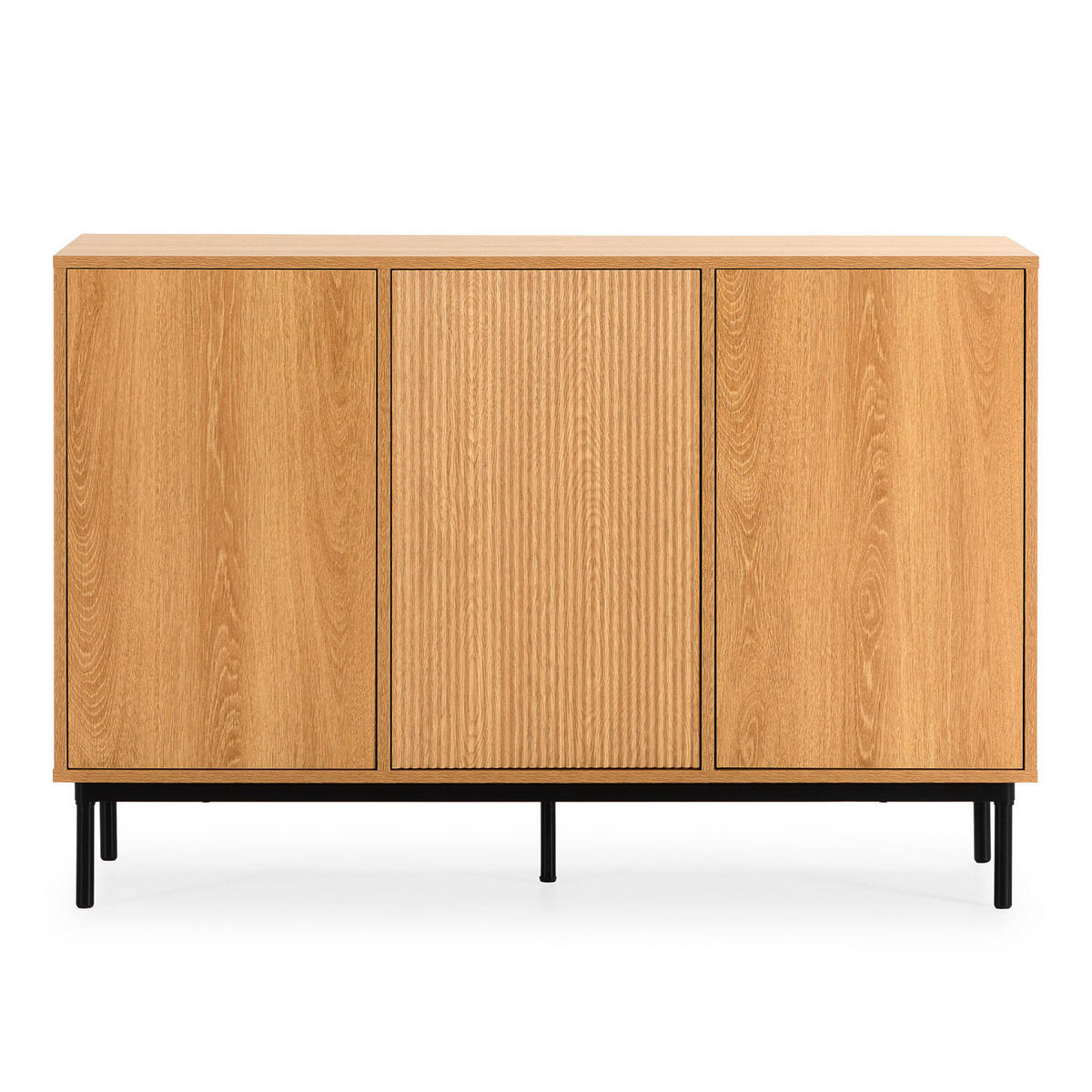 SIDEBOARD Florida 3 türen Eiche-Optik - Honigeiche, Holzwerkstoff (120/80/40cm) - VS Venta-stock
