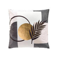 DEKOKISSEN Metallisches Muster 45/45 cm - Multicolor, Textil (45/45cm) - Douceur d´intérieur