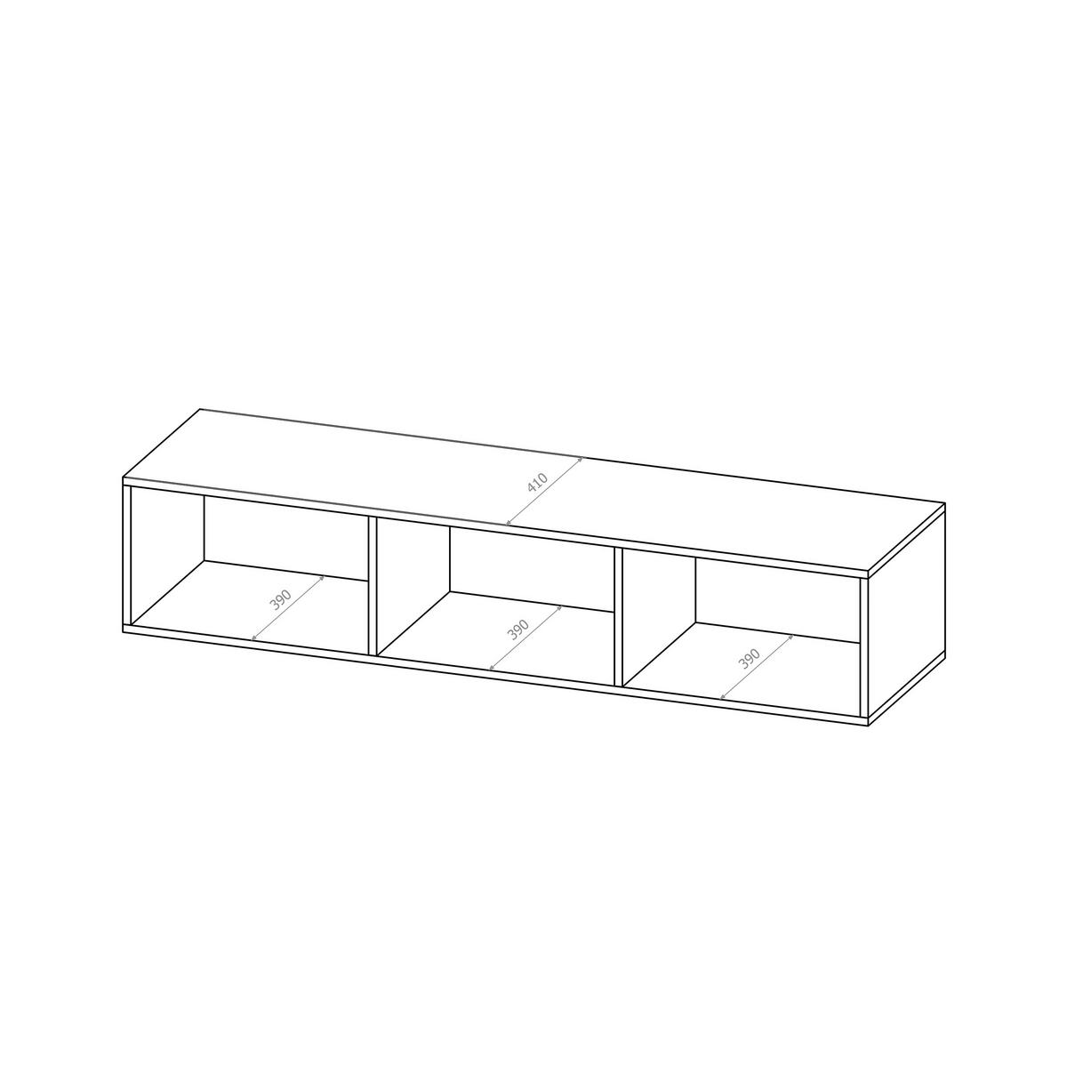 LOWBOARD Kavell mit 2 Türen, 150 cm, stehend/hängend, kaschmir - Kaschmir, Holzwerkstoff (150/37.5/43cm) - Beautysofa