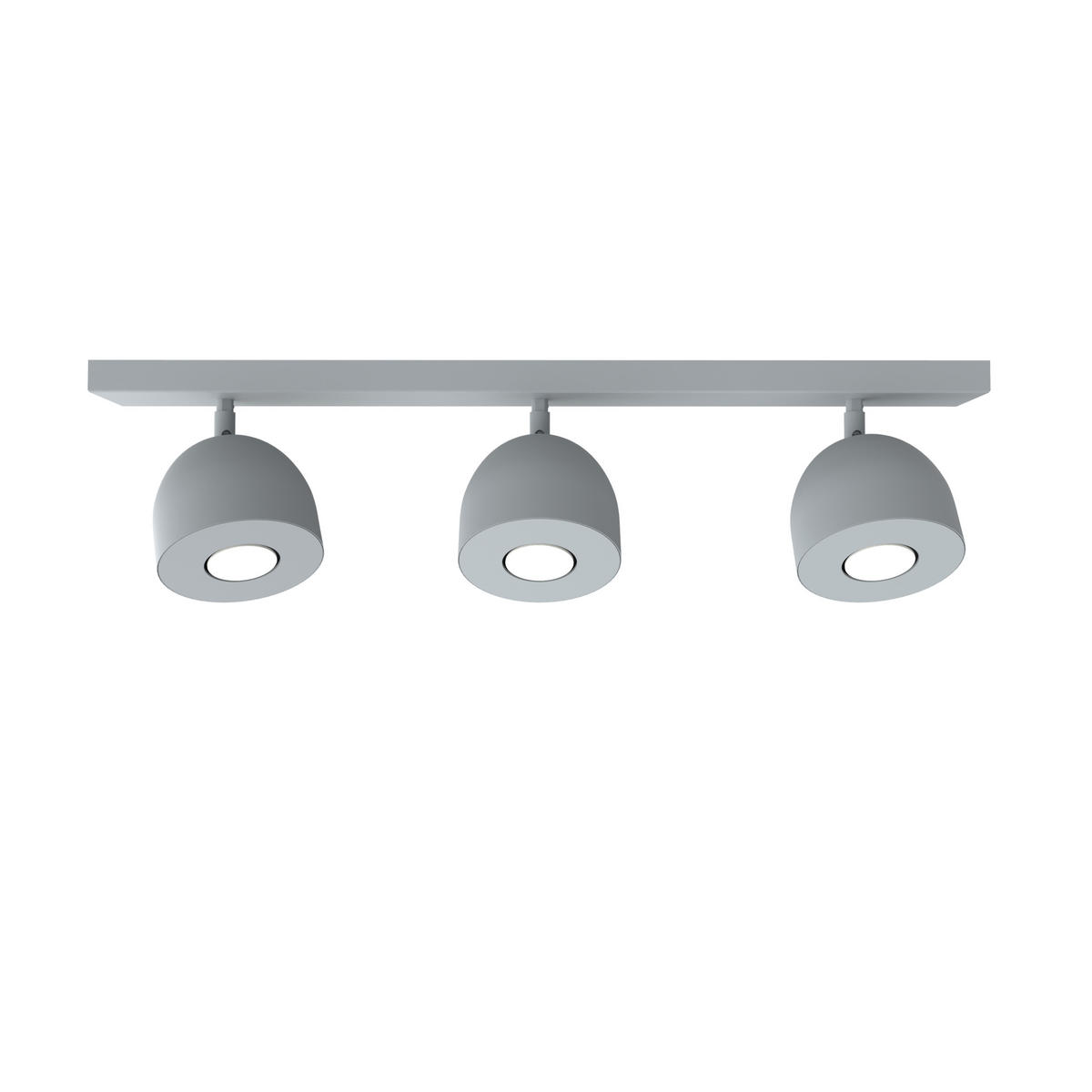 DECKENLEUCHTE - Grau, Metall (6.5/69/18cm) - Lumicom