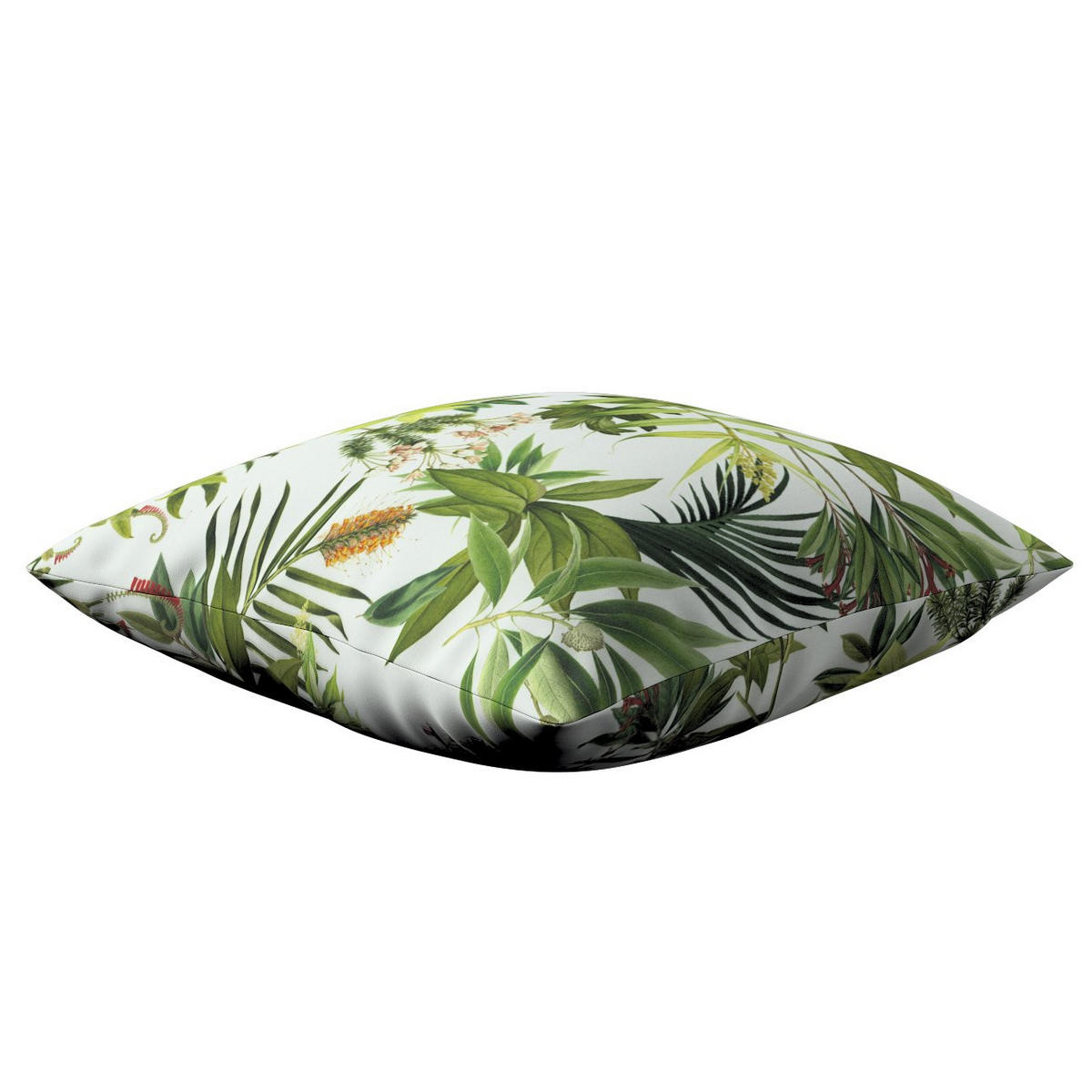KISSENHÜLLE Tropical Island grün, 50x50 cm - Grün, Textil (50/50cm) - Dekoria
