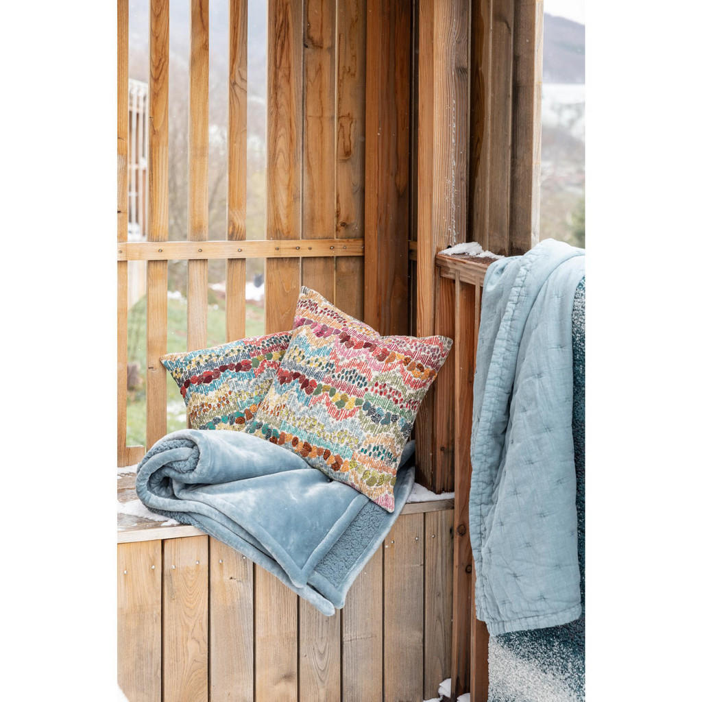 Thumbnail - Vivaraise Maxi-Decke, Blau, Textil, 180x220 cm, Schlaftextilien, Bettwäsche, Tagesdecken