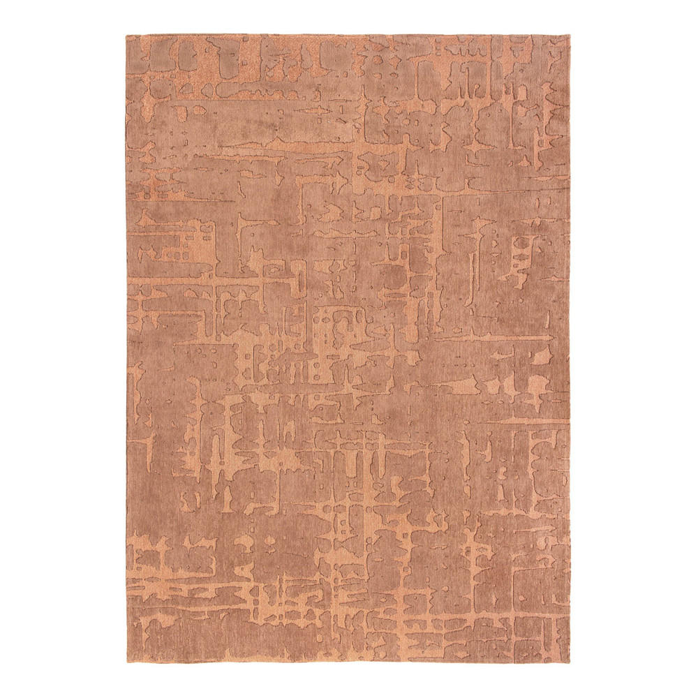 TEPPICH Za Copper Structures 170/240 cm - Rosa, Textil (170/240cm) - Louis De Poortere