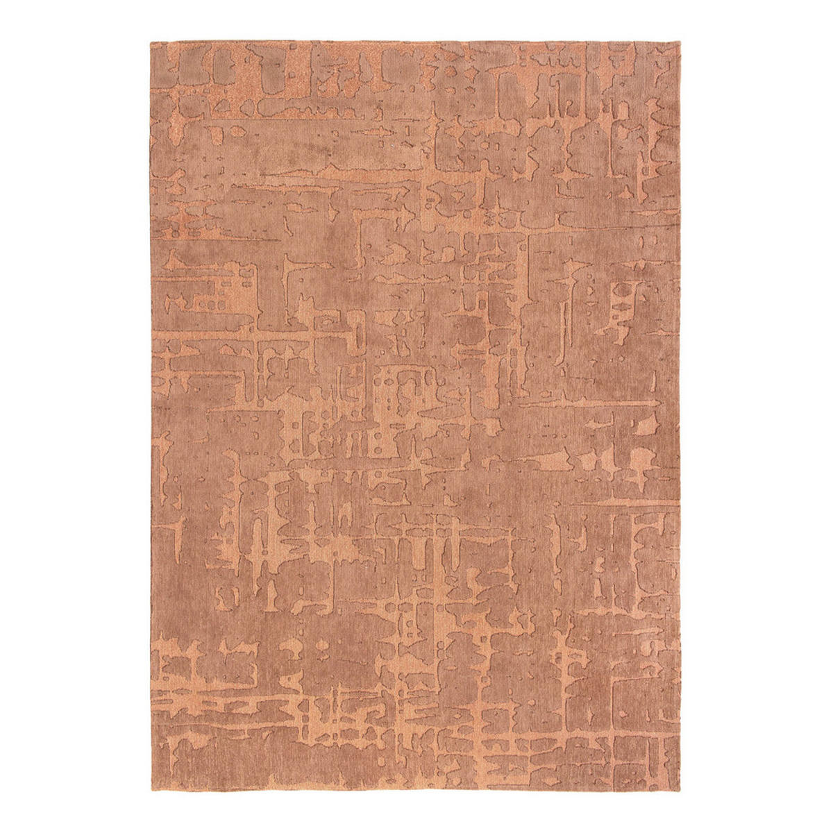 TEPPICH Za Copper Structures 170/240 cm - Rosa, Textil (170/240cm) - Louis De Poortere
