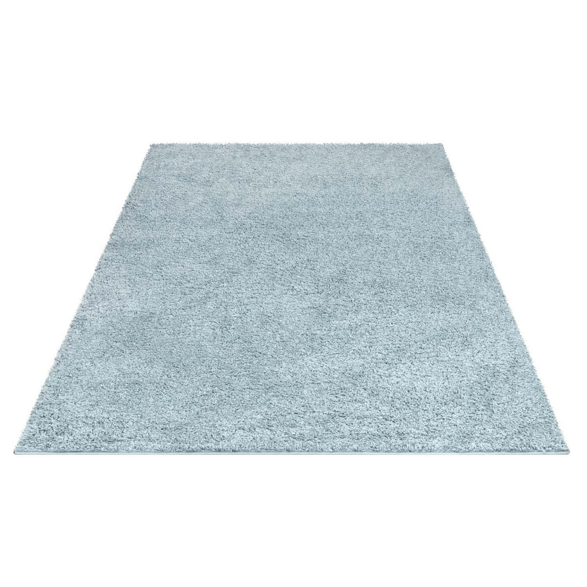 HOCHFLOR-TEPPICH City Shaggy 500 Türkis 200x200 cm - Türkis, Textil (200/200cm) - carpet city
