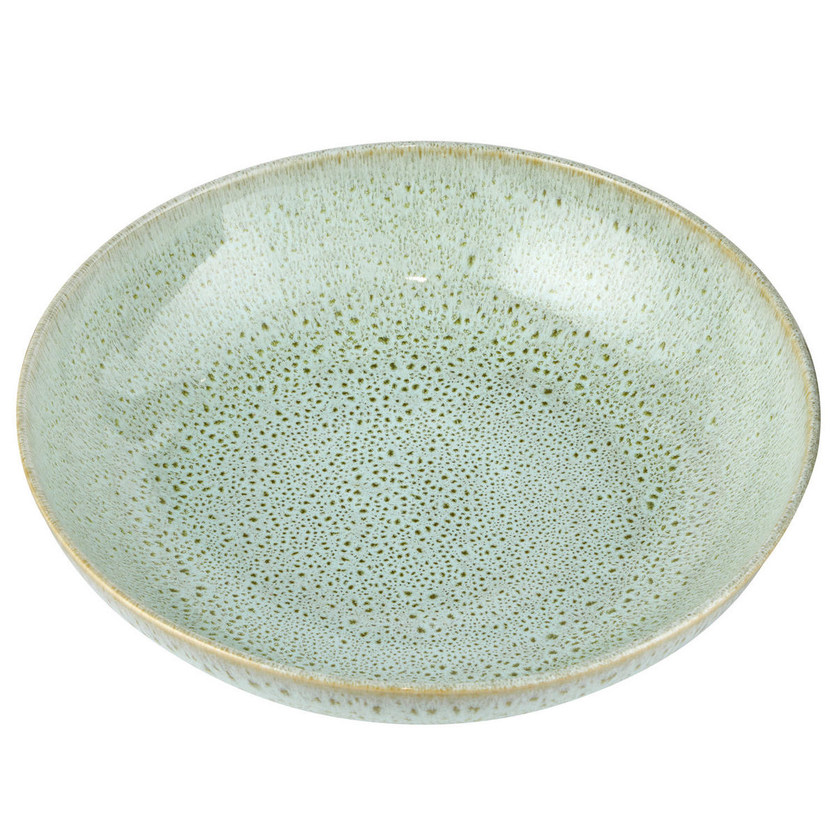 SALATSCHALE Tavira 1,9L - Grün, Keramik (30/30/8cm) - Butlers