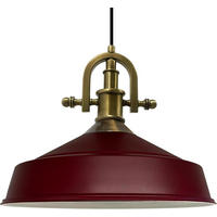 PENDELLEUCHTE Asletl-Marine - Bordeaux, Metall (41/41/28cm) - Bamyum
