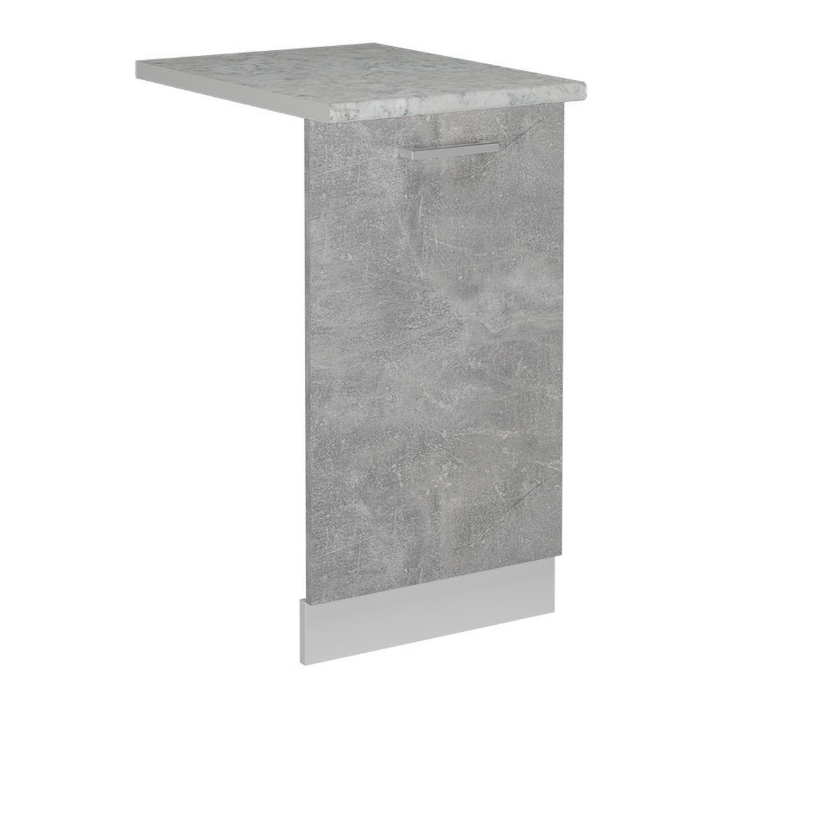KRYT MYČKY NÁDOBÍ R-Line Beton - bílá/šedá, kompozitní dřevo (45/81.8/1.6cm) - Vicco