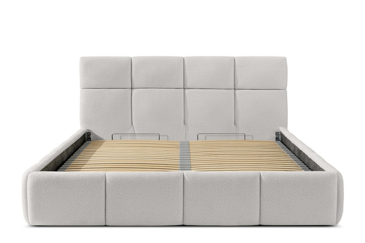 POLSTERBETT ALTOS, weiß - Weiß, Holz/Holzwerkstoff (160/200cm) - KONSIMO®