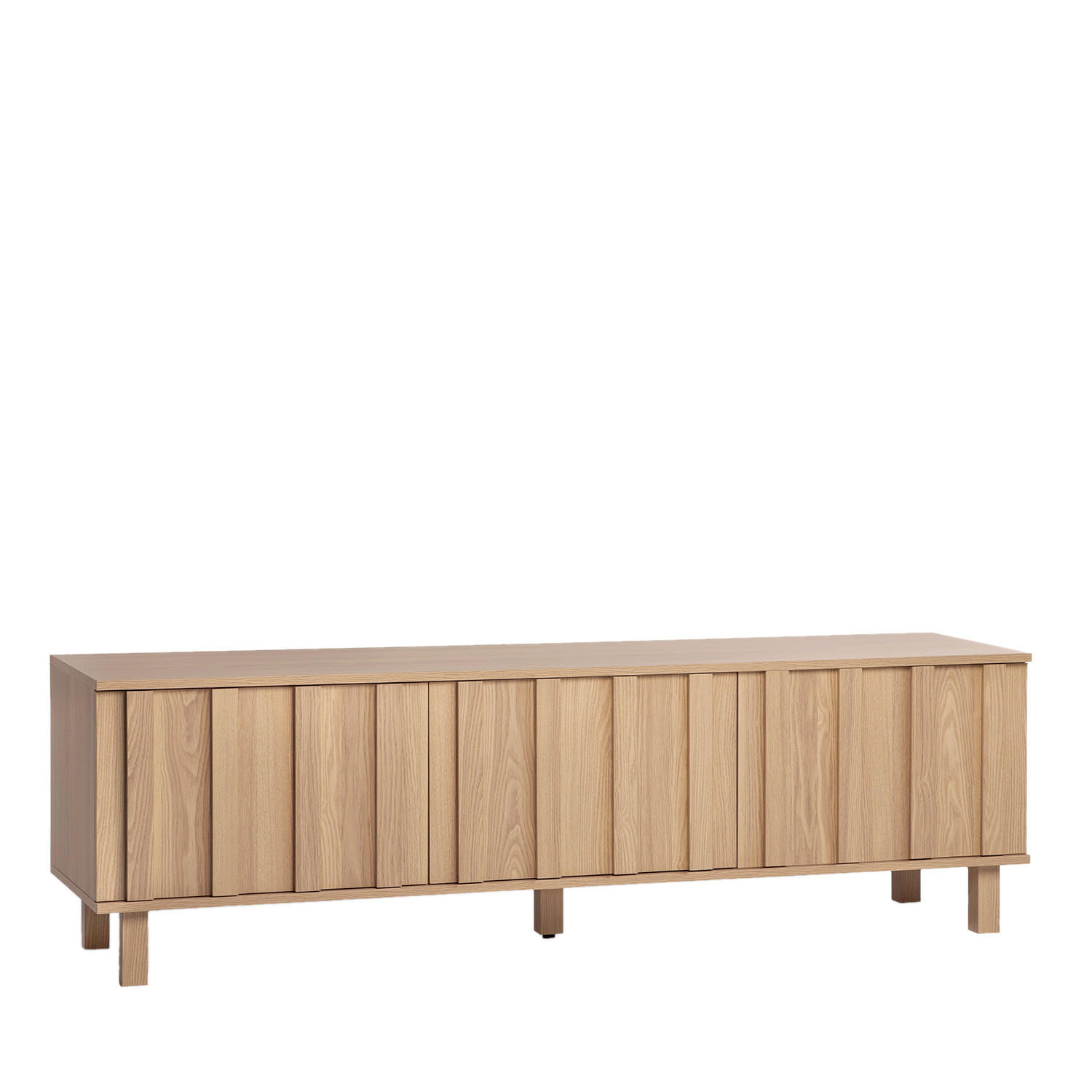 TV-ELEMENT Otto Natürlich 160 cm x 48 cm - Naturfarben, Holzwerkstoff (160/48/40cm) - Klast Home