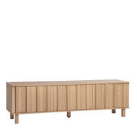 TV-ELEMENT Otto Natürlich 160 cm x 48 cm - Naturfarben, Holzwerkstoff (160/48/40cm) - Klast Home