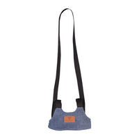 LAUFLERNHILFE Oliver blau Sicherheitsgurt, Riemen verstellbar - Blau, Textil (11/5/32cm) - Cangaroo