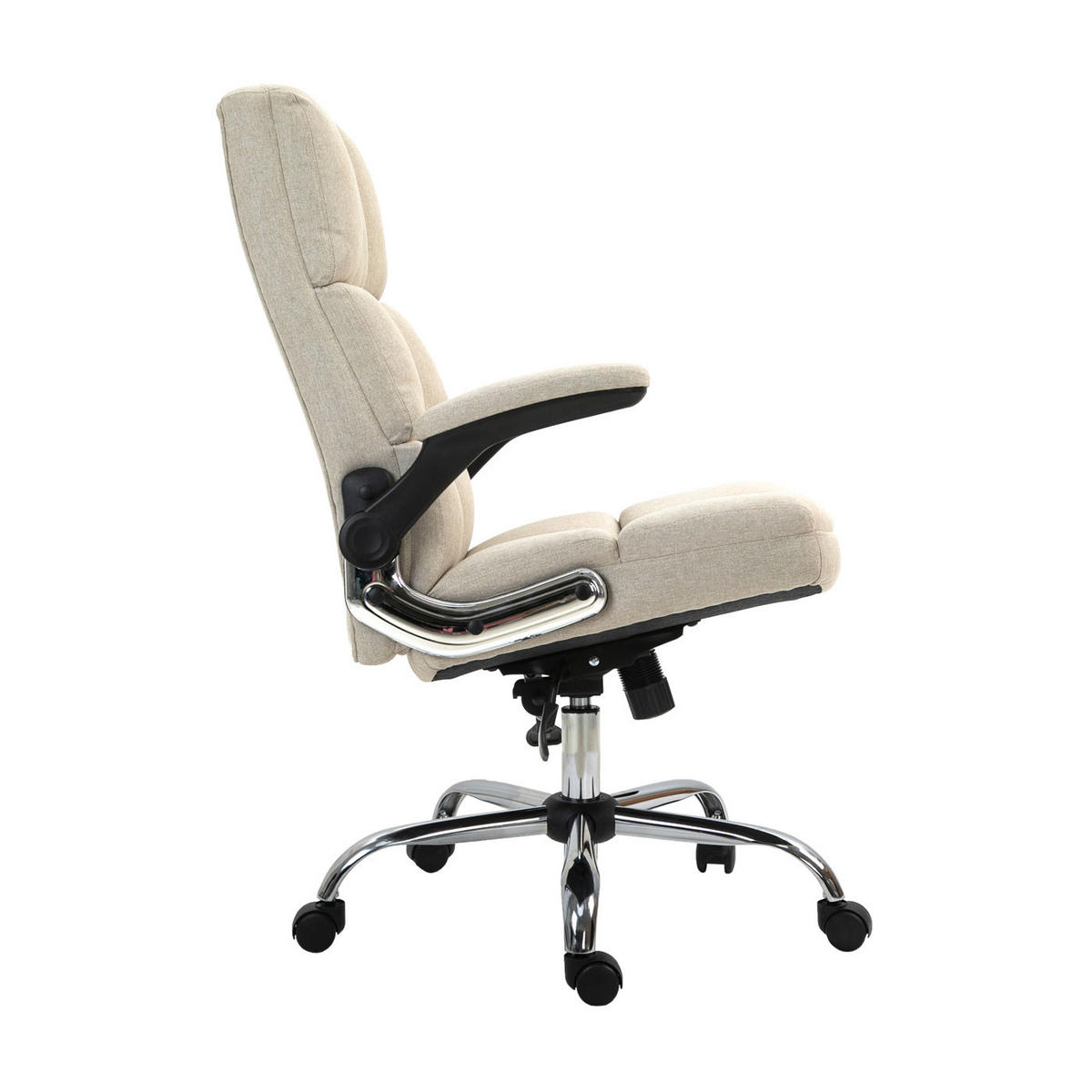 BÜROSTUHL Braun - Braun, Textil (73/120/72cm) - MCW