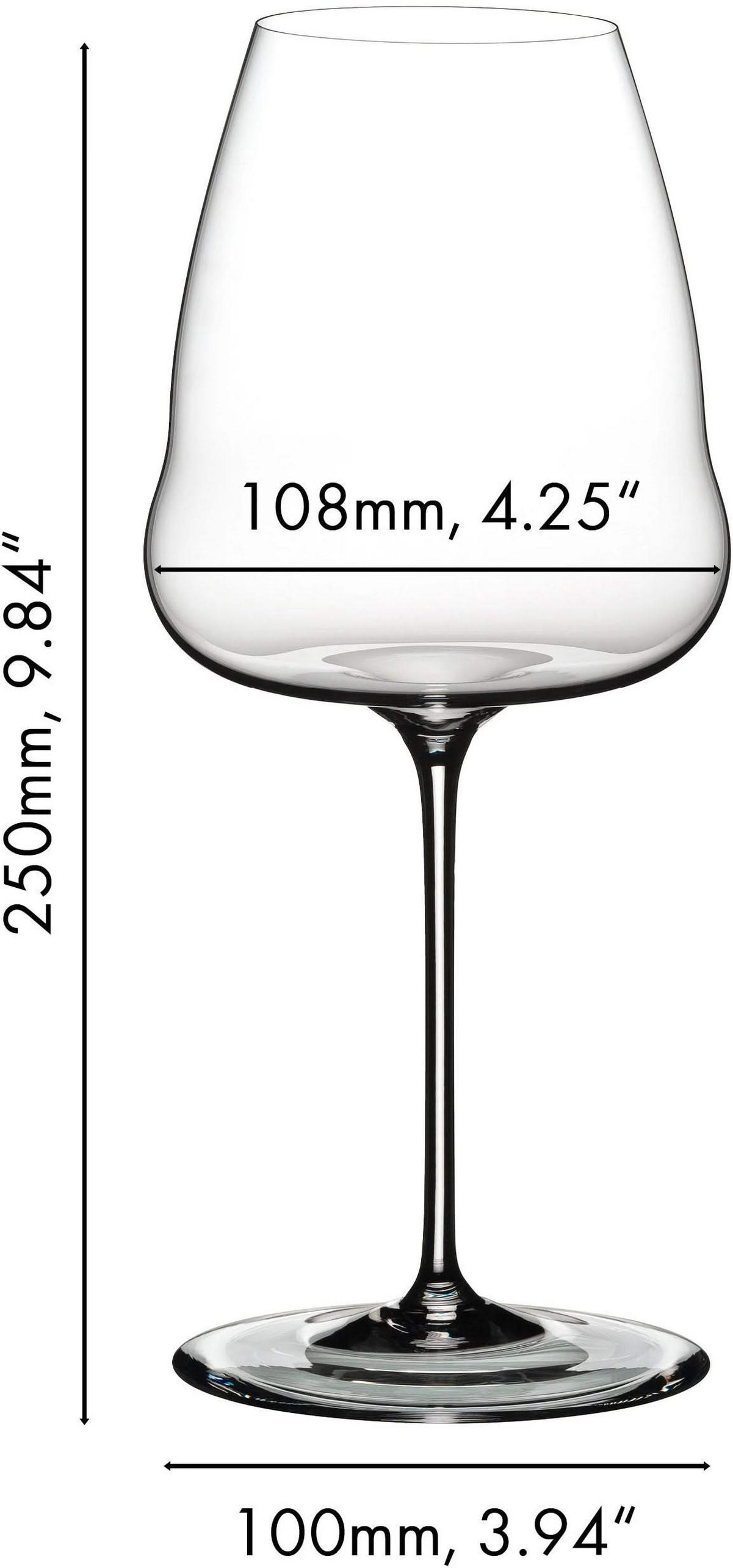 CHAMPAGNERGLAS Winewings Champagner, Kristallglas, H 25 cm - Transparent, Glas (0.4L) - Riedel