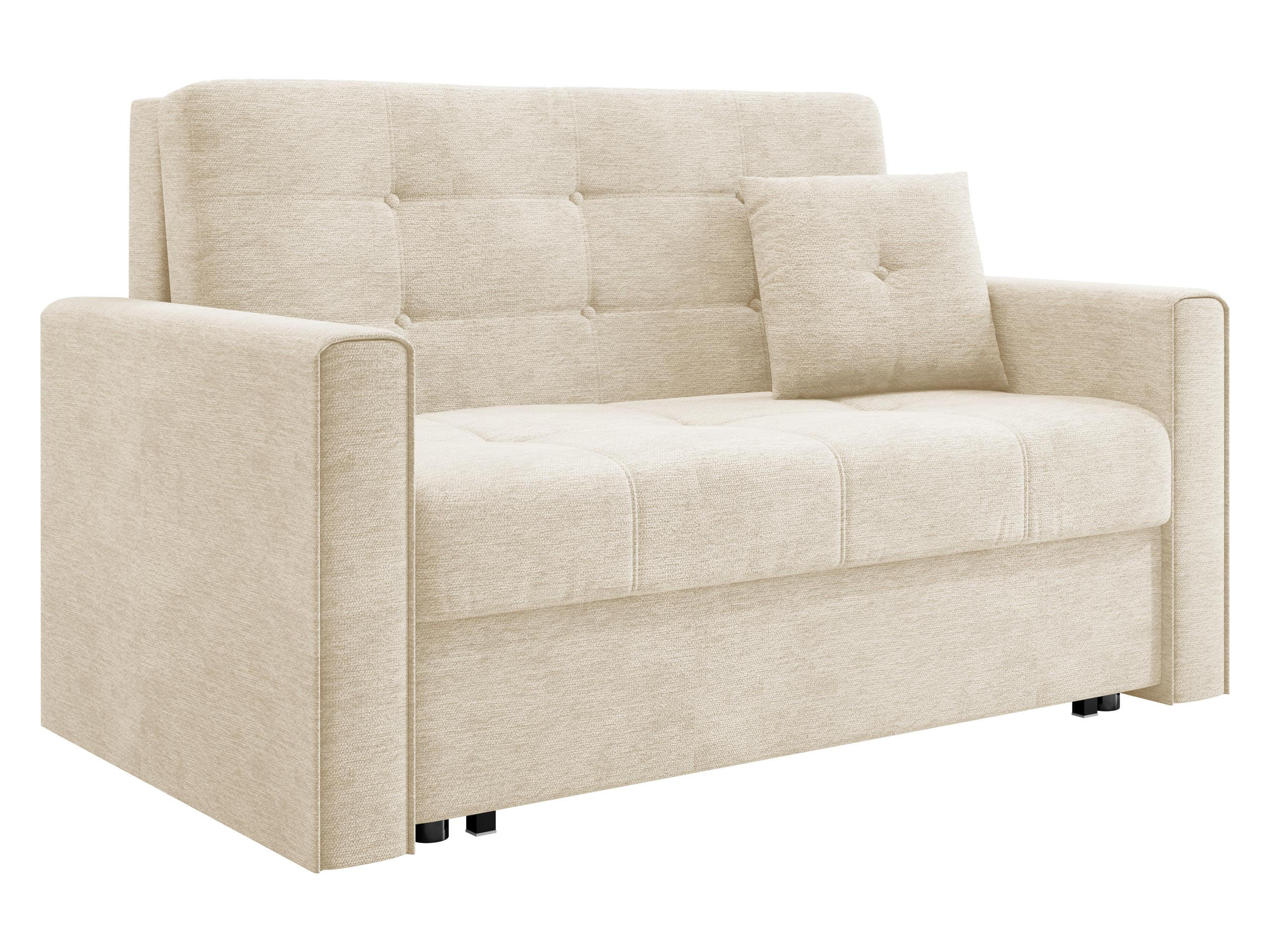 SCHLAFSOFA Viva Lux II - Naturfarben, Holz/Textil (133/85/98cm) - MIRJAN24