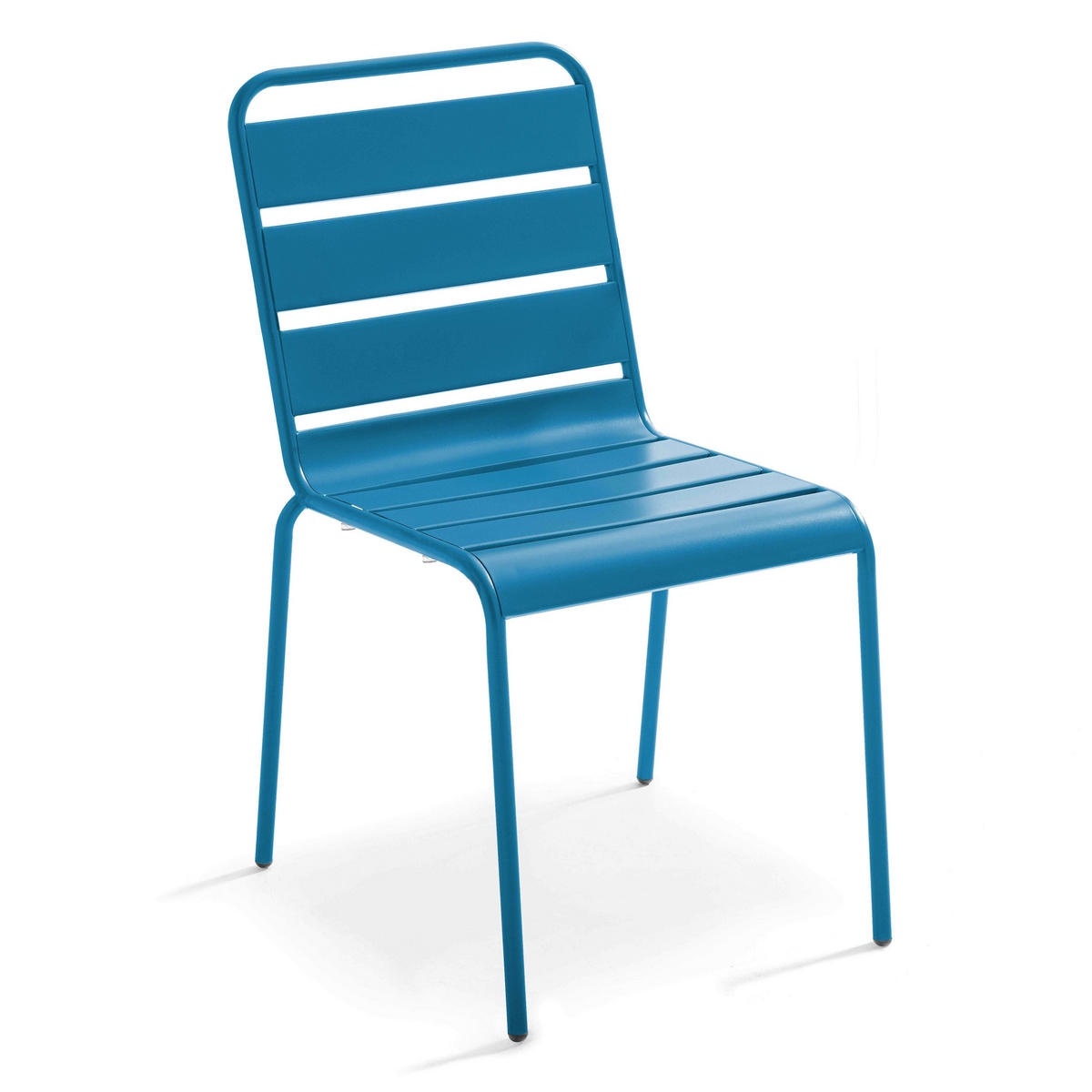 GARTENSET 5-tlg., Pazifikblau - Dunkelblau, Metall - Oviala