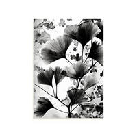 POSTER Vintage Gingko A4 Rahmenlos - Klar, Papier (29.7/5/21cm) - Nacnic