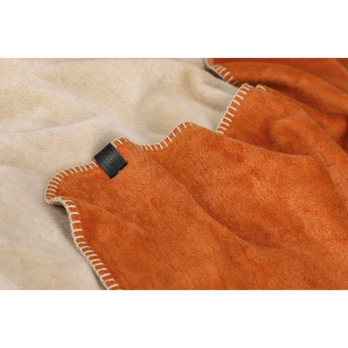 WOHNDECKE FAVORIT - Terra cotta, Textil (150/200cm) - Schöner Wohnen