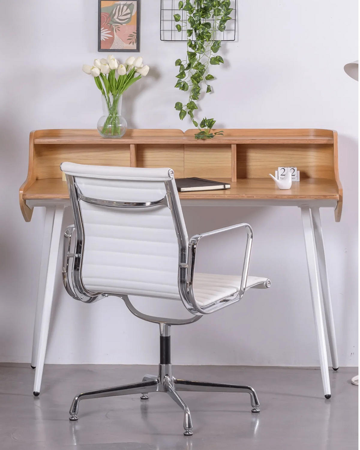 SCHREIBTISCHTISCH Rechteckig Eichefarben 62/120/96 cm - Eichefarben, Holz (62/120/96cm) - Nest Dream