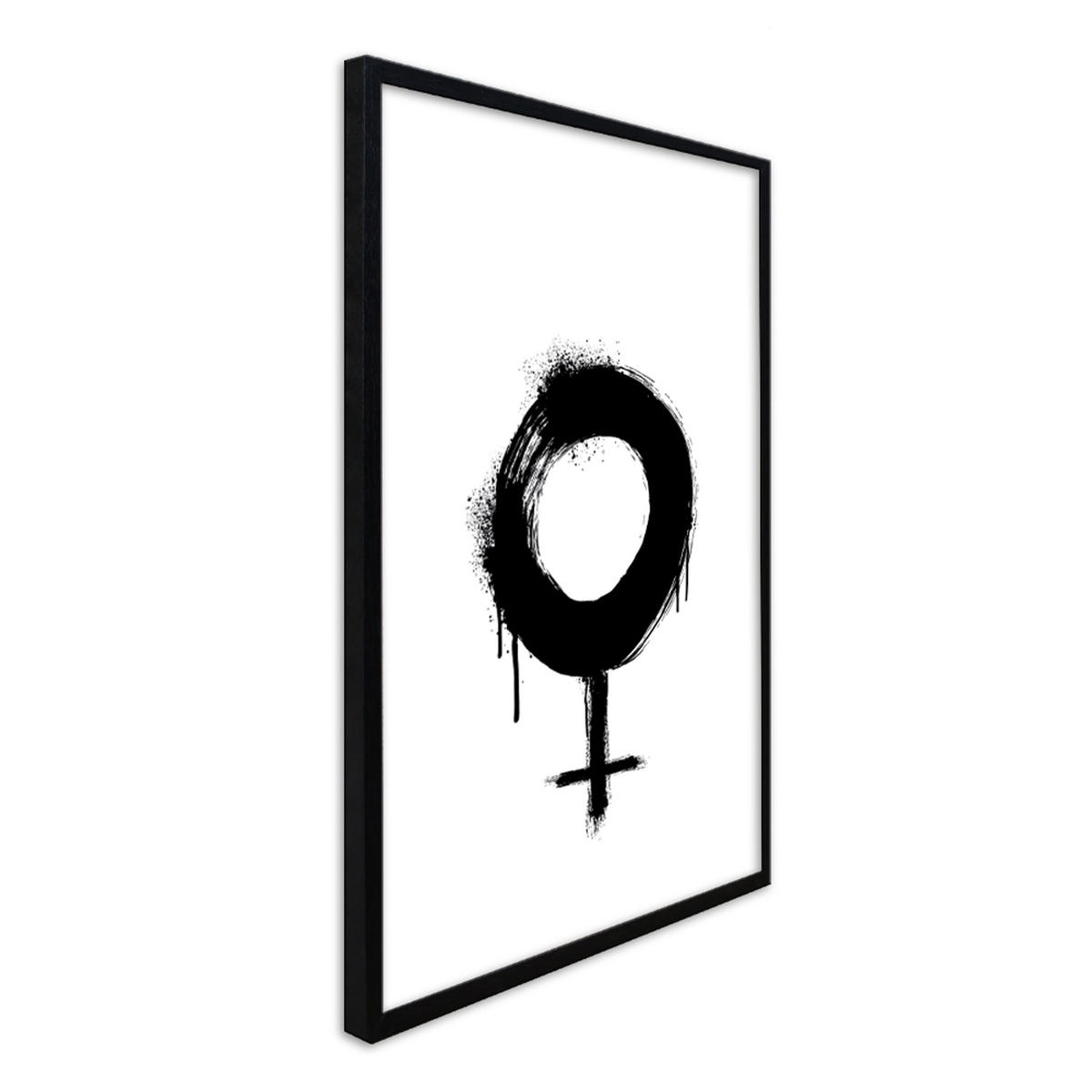 BILD mit Rahmen 2er Set 51x71 cm Schlafzimmerbilder - Weiß, Holz (51/71cm) - artissimo