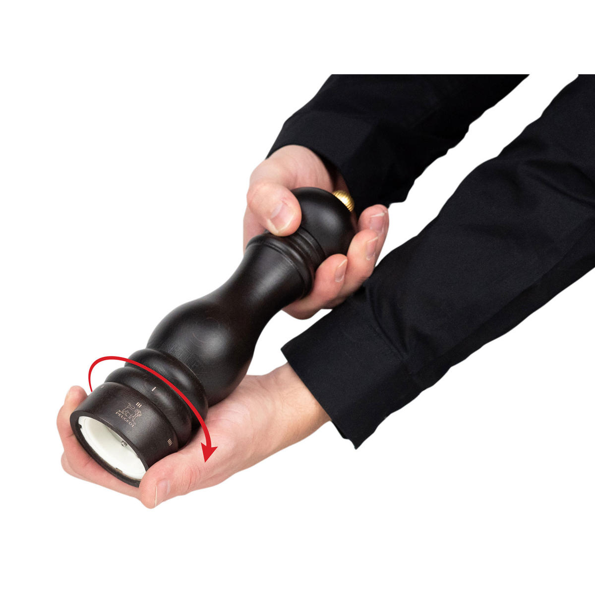 SALZMÜHLE Paris uSelect 22cm Buchenholz Schokolade Stahlmahlwerk - Braun, Holz (5.9/22/5.9cm) - PEUGEOT