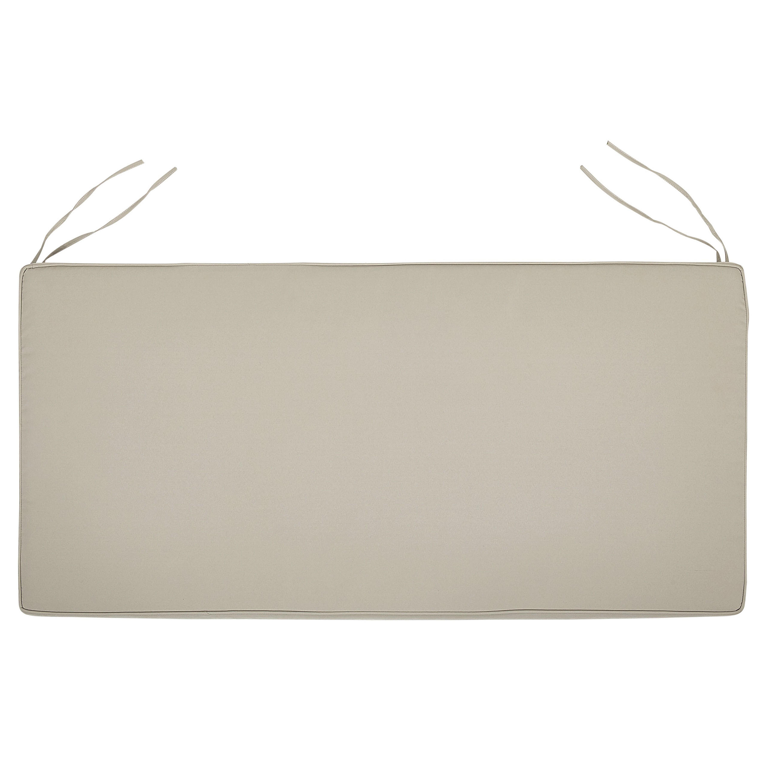 SITZBANKPOLSTER KISSEN Beige Vivara - Beige, Textil (112/5/54cm) - Beliani