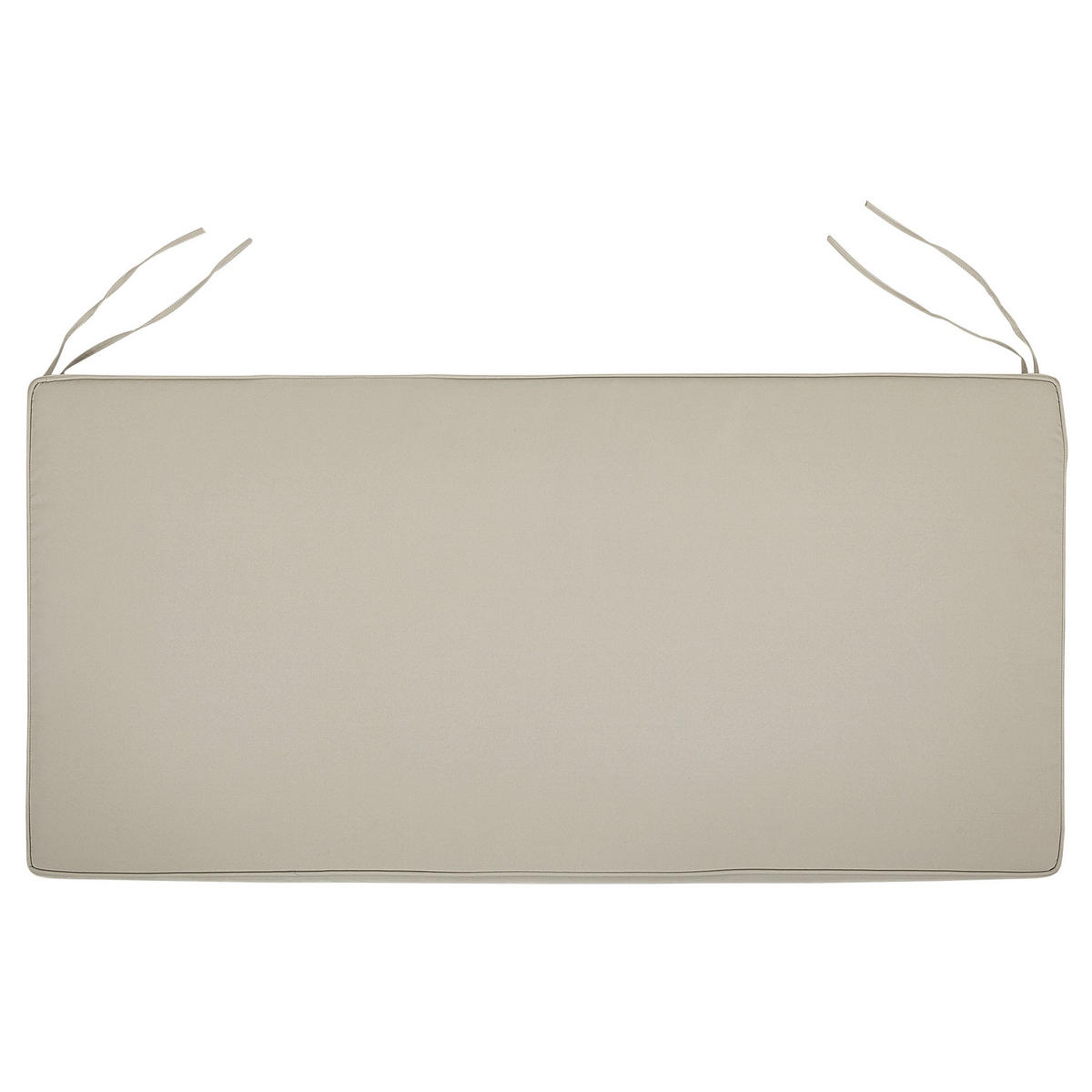 SITZBANKPOLSTER KISSEN Beige Vivara - Beige, Textil (112/5/54cm) - Beliani