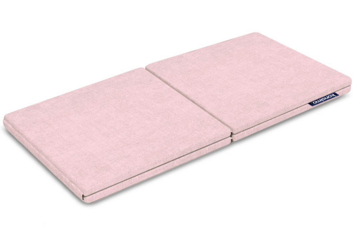 BEZUG-FÜR-BÜCHERREGAL MIRUM Abdeckung, Rosé - Pink, Textil (81/3/25cm) - KONSIMO®