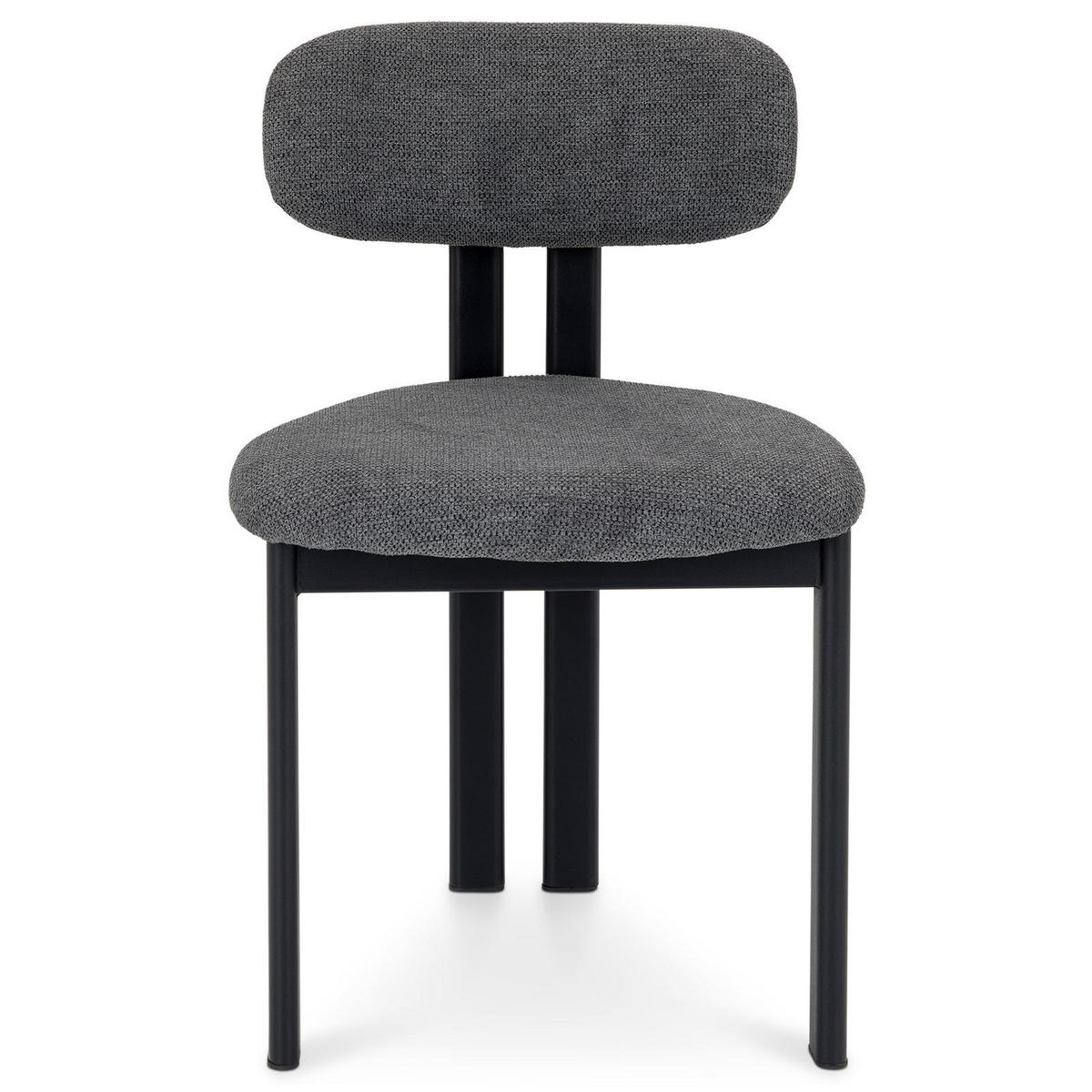 ESSGRUPPE MALA FRANCA 7er Set schwarz - Schwarz, Holzwerkstoff - IDIMEX