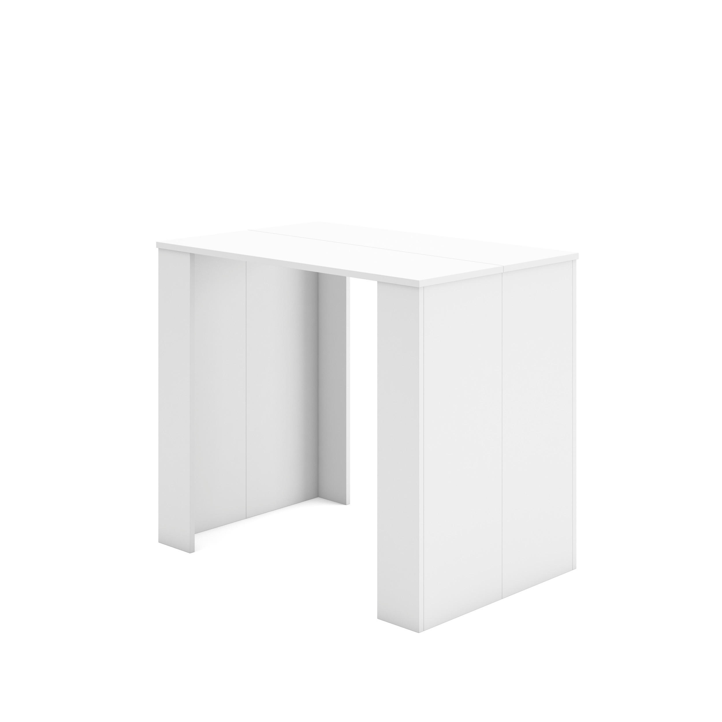 Skraut Home Konsolentisch Weiß 140x77x90 cm