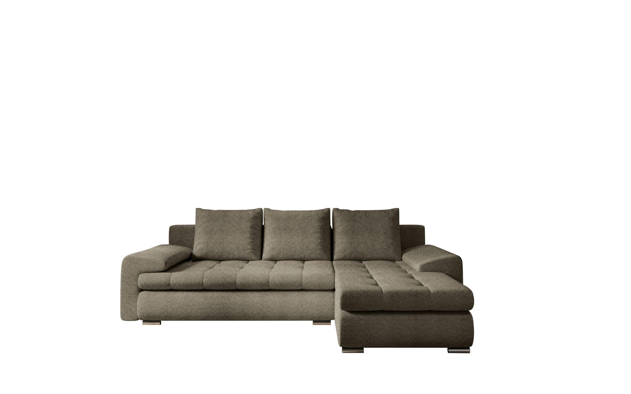 ECKSOFA TOMI Abriamo Braun Rechts - Braun, Holz (237/150cm) - Kaiser Möbel