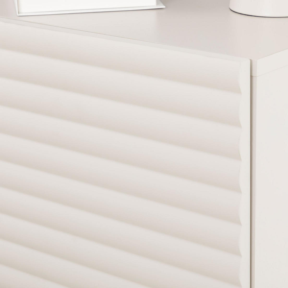 NACHTTISCH TURKU - Kaschmir, Holzwerkstoff (50/46/37cm) - IDIMEX