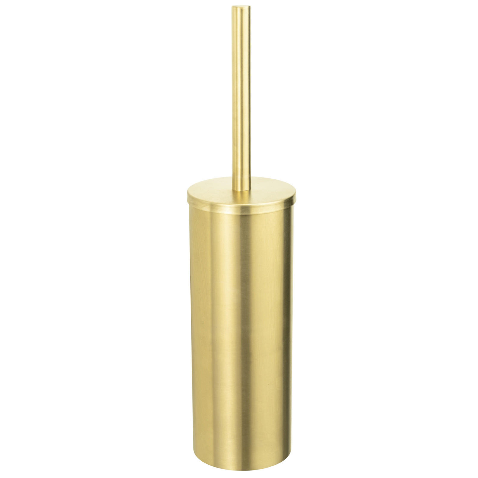 TOILETTENBÜRSTE Edelstahl Orea 9/9/40,5 cm - Goldfarben, Metall (9/40.5/9cm) - Wenko