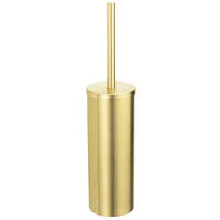 TOILETTENBÜRSTE Edelstahl Orea 9/9/40,5 cm - Goldfarben, Metall (9/40.5/9cm) - Wenko