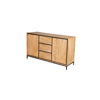 SIDEBOARD Hardwood Mangoholz 160 cm / 45 cm Natur - Naturfarben, Holz (160/85/45cm) - Villa Möbel