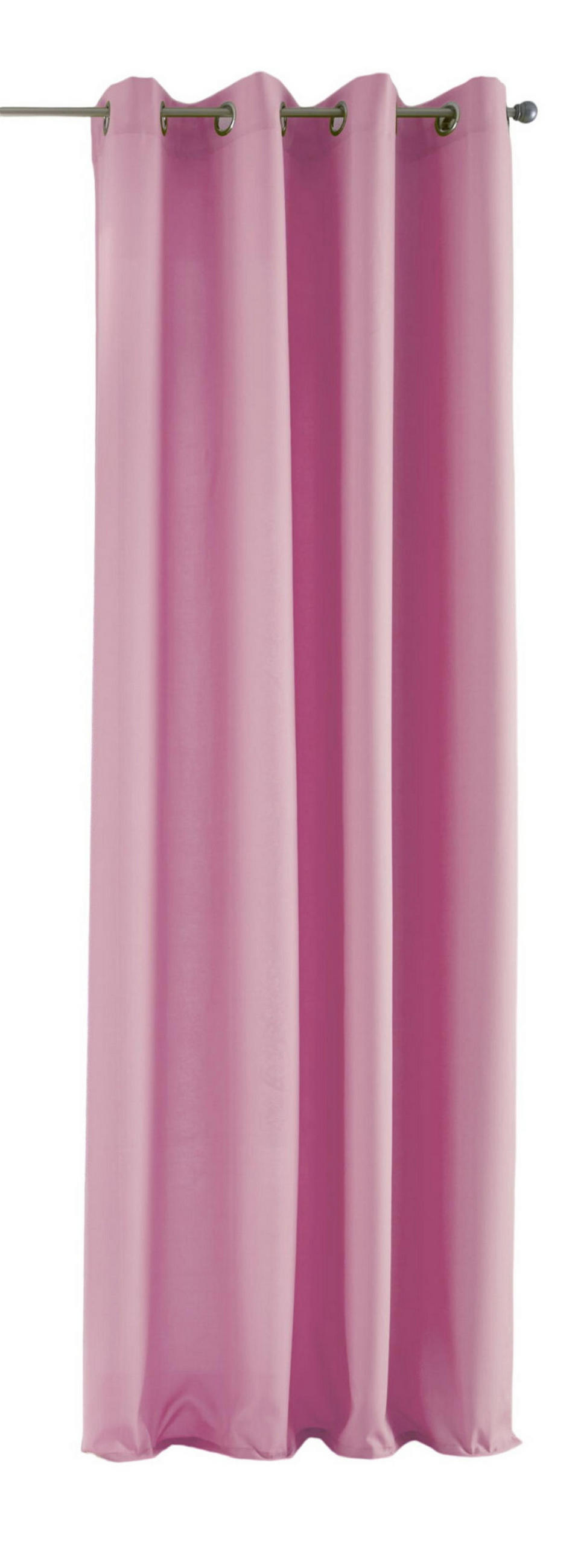 Gardinenbox Vorhang Rosa 140x175x1 cm