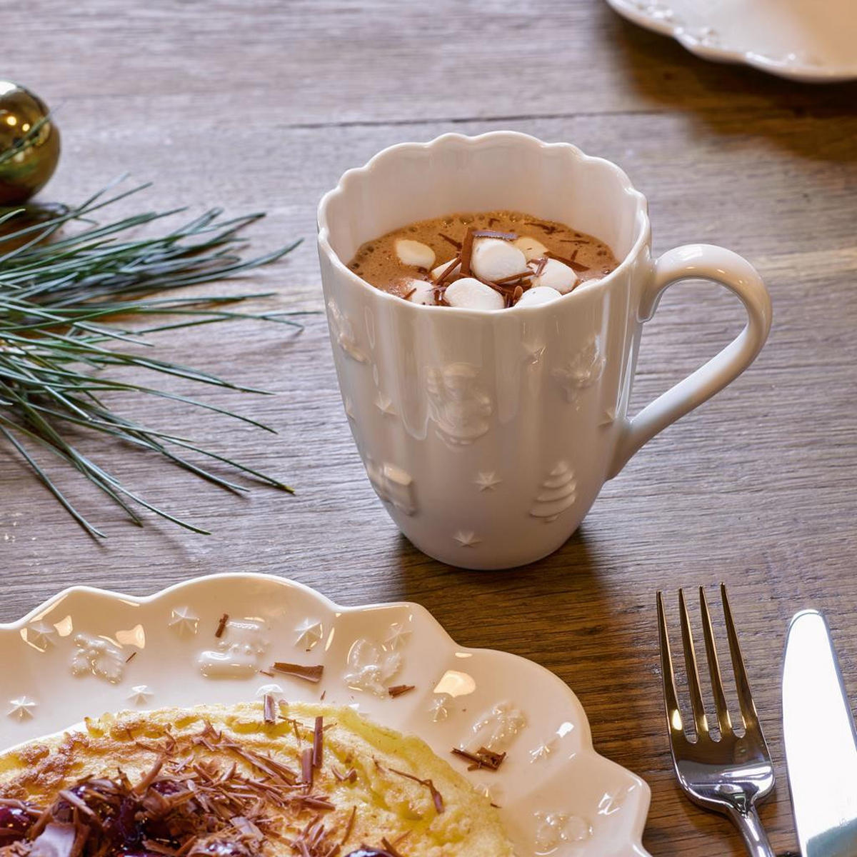 KAFFEEBECHER Toy's Delight Royal Classic weiß 250 ml 6er Set - Weiß, Keramik (0.25L) - Villeroy & Boch