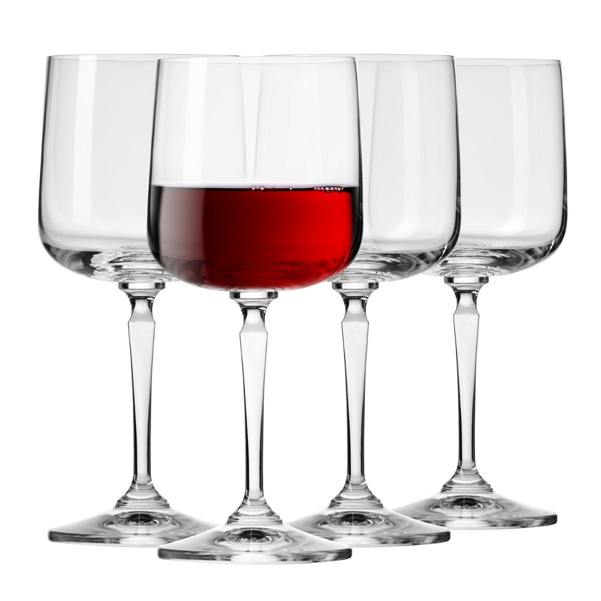 WEINGLÄSER ROMA, 4ER-SET, 360 ML - Transparent, Glas (0.36L) - Krosno Glass