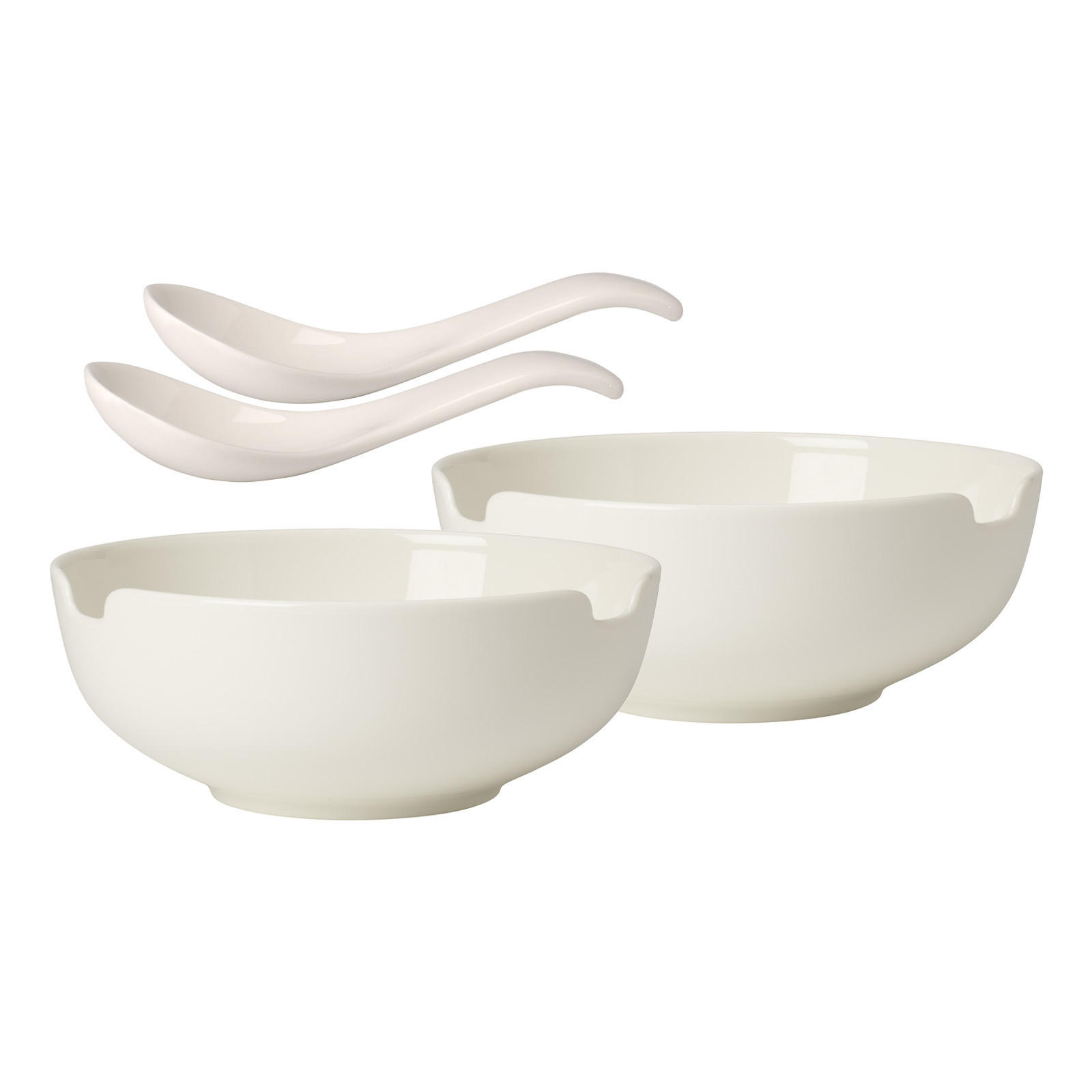 SUPPEN-SET Soup Passion weiß - Weiß, Keramik (1/1/1cm) - Villeroy & Boch