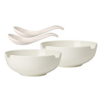 SUPPEN-SET Soup Passion weiß - Weiß, Keramik (1/1/1cm) - Villeroy & Boch