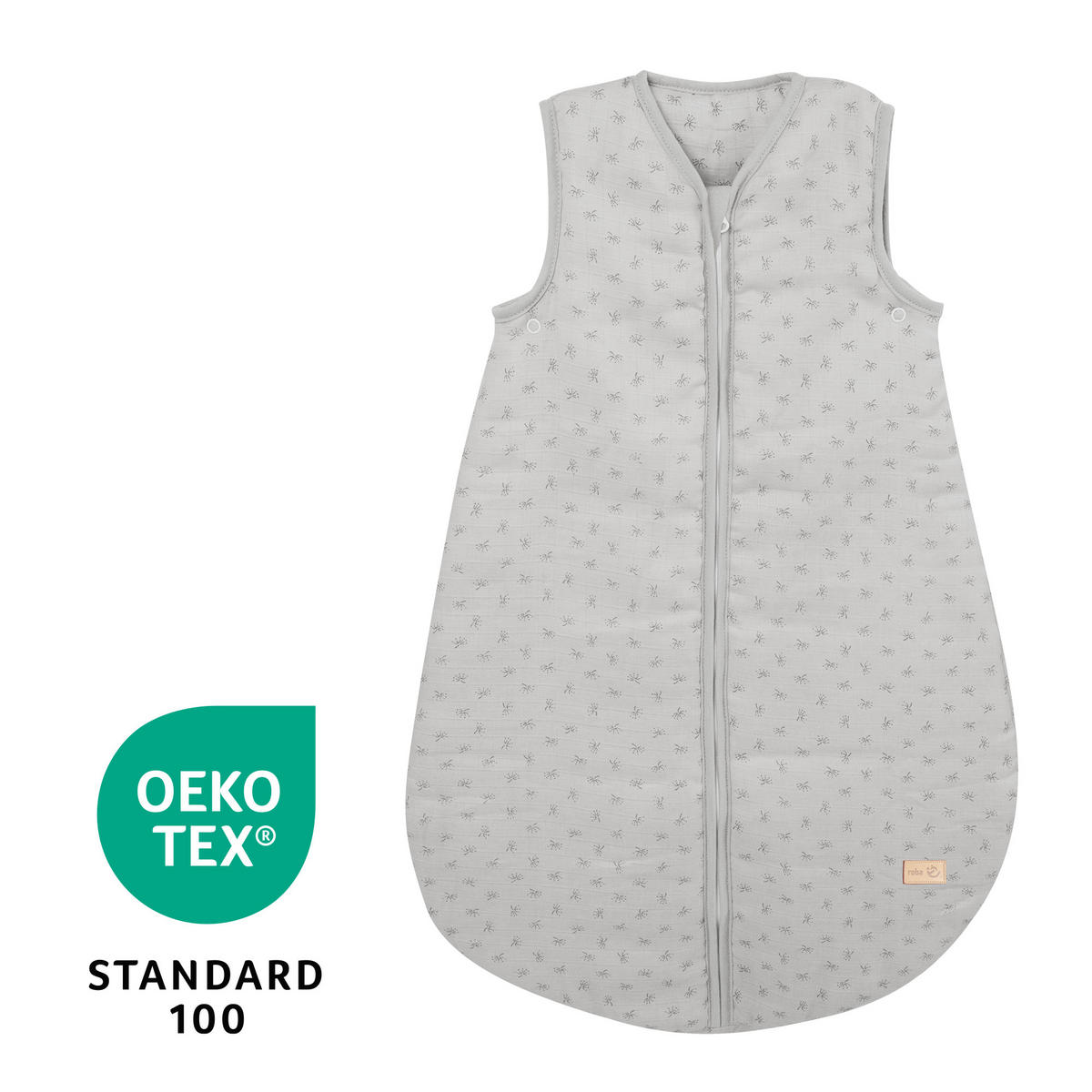 BABYSCHLAFSACK Lil Planet 70 cm grau - Hellgrau, Textil (45/70cm) - Roba