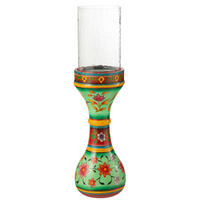 KERZENHALTER MUMBAI - Holz - Multi - Multicolor, Holz (13/46cm) - J-Line