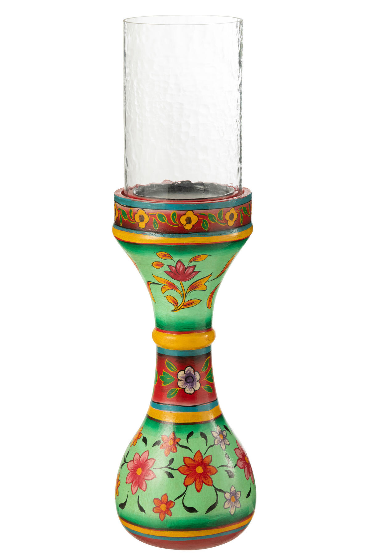 KERZENHALTER MUMBAI - Holz - Multi - Multicolor, Holz (13/46cm) - J-Line