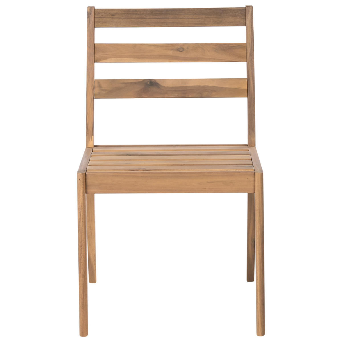 BISTRO-SET zertifiziertes Akazienholz Hellbraun Chioggia - Hellbraun, Holz - Beliani