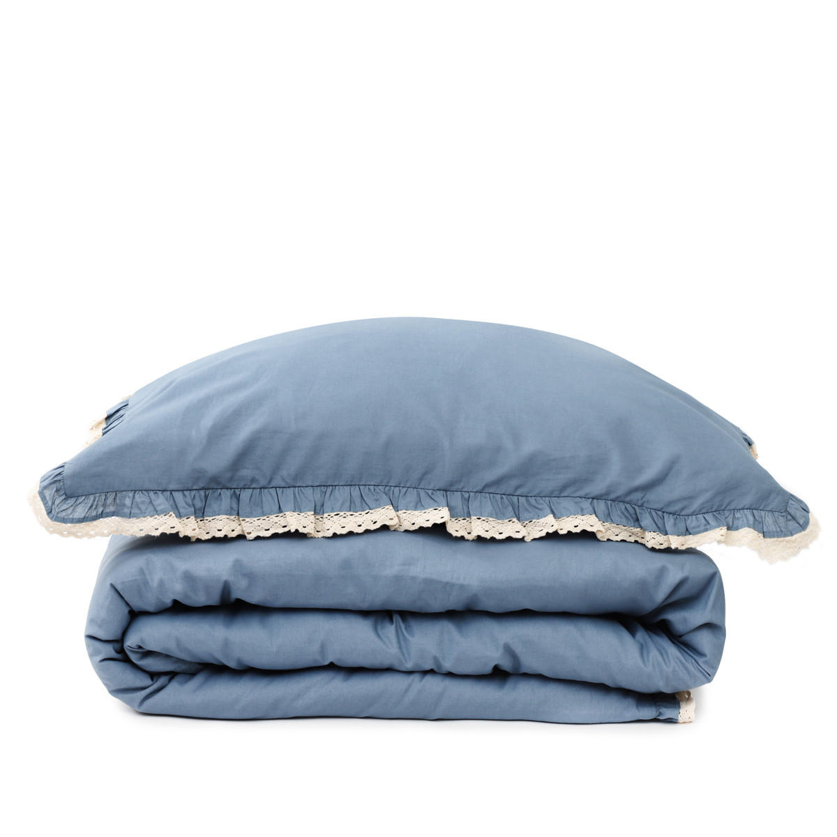 BETTWÄSCHE Moises blau 200/220 cm - Blau, Textil (220/200cm) - Homla