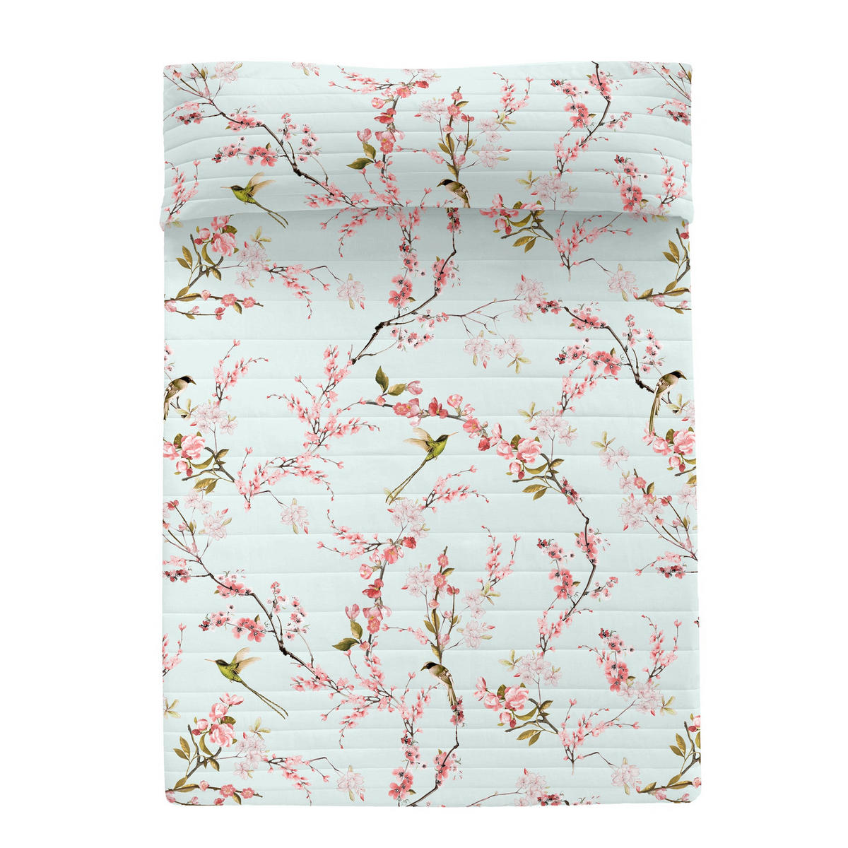 TAGESDECKE Chinoiserie 270x260 cm (Bett 160/180) - Multicolor, Textil (270/260cm) - Happy Friday